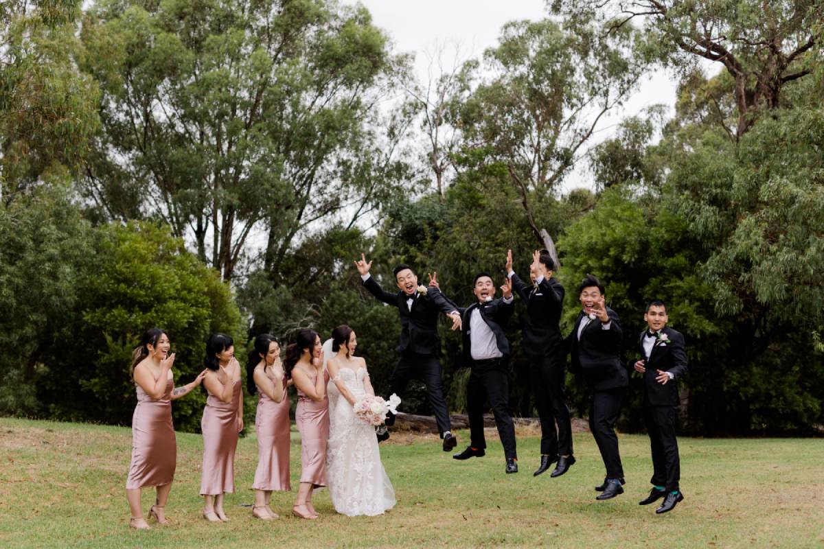 Ballara Receptions - Annie & Kai-Jun - Fun Wedding Photos Yarra Valley - Duuet Melbourne