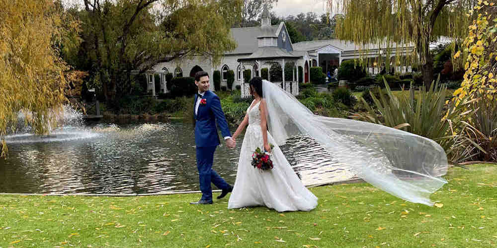 Magical Winter Wedding Day Melbourne Venue a