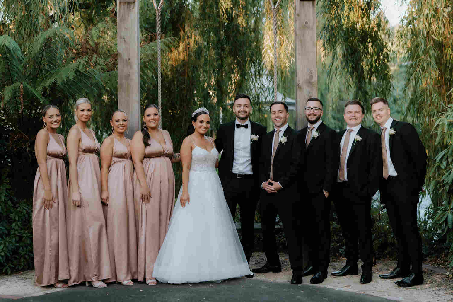 Ready too Stylish wedding party